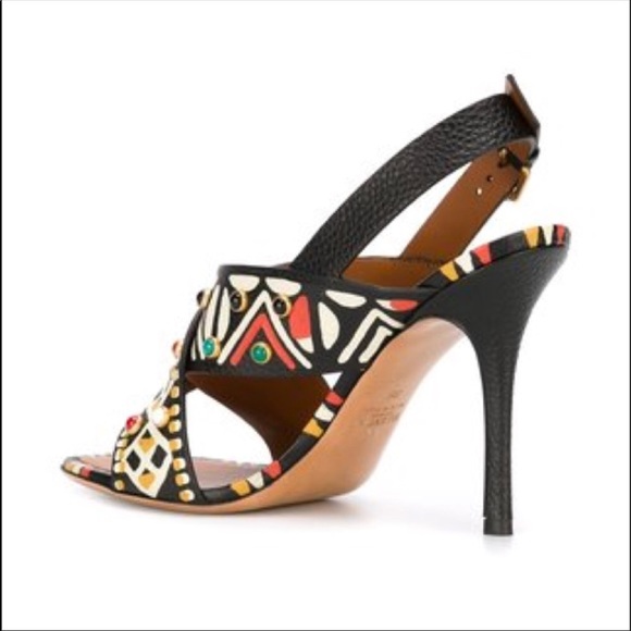 Valentino Tribal hand painted heels - Picture 3 of 5